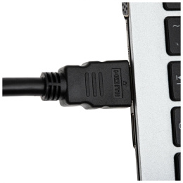 Кабель аудио-видео Cactus CS-HDMI.1.4-1.5,  HDMI (m) -  HDMI (m),  ver 1.4,  1.5м, GOLD,  черный