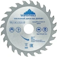 Пильный диск по дереву 185x22,23-20 мм, 24Т vertextools 185-24-22