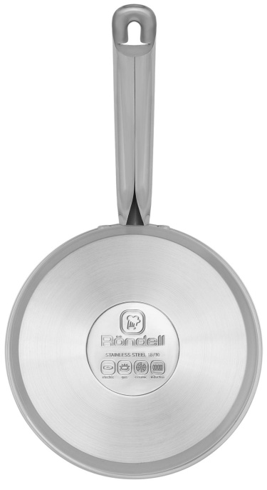 Ковш Rondell Point RDS-1308 0.9л. d 14см с крышкой стальной