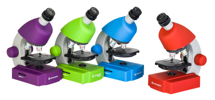 Микроскоп Bresser Junior 40x-640x, красный