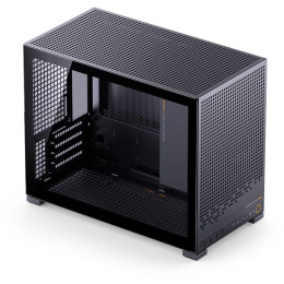 Корпус без блока питания Case JONSBO D32 PRO, Mini-Tower, TG, no fan, 2xUSB-A 3.2 + 1xUSB-C 3.2, mATX, mDTX, mITX Black (D32 PRO BLACK)