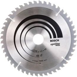Диск пильный по древесине 216х30 мм Bosch 2.608.640.432