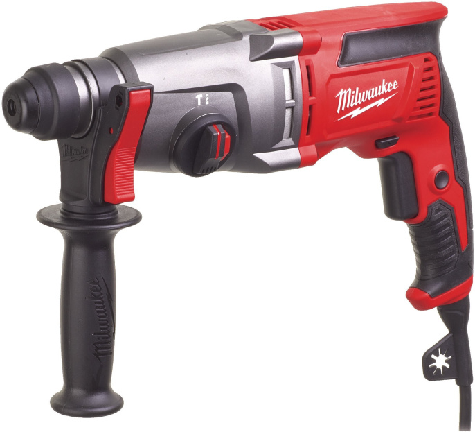 Перфоратор Milwaukee PFH 26 T 4933464581 800 Вт, питание: сеть, 4500 ударов/мин, энергия удара: 2.4 Дж, скорость вращения: 1500 об/мин, патрон: SDS Plus