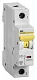 Выключатель автоматический IEK MVA31-1-025-B 25A тип B 6kA 1П 230В 1мод белый (упак.:1шт)