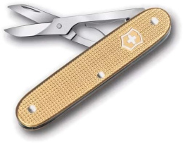 Складной нож Victorinox Companion X Alox, 93мм, золотистый, коробка картонная [0.8070.28]