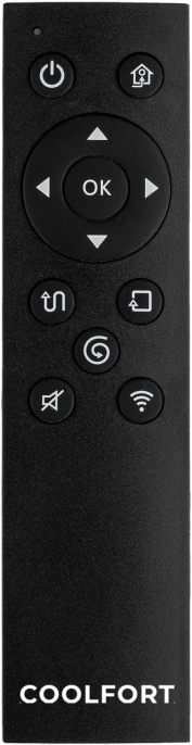 Робот-пылесос COOLFORT CF-3200, 20Вт, черный