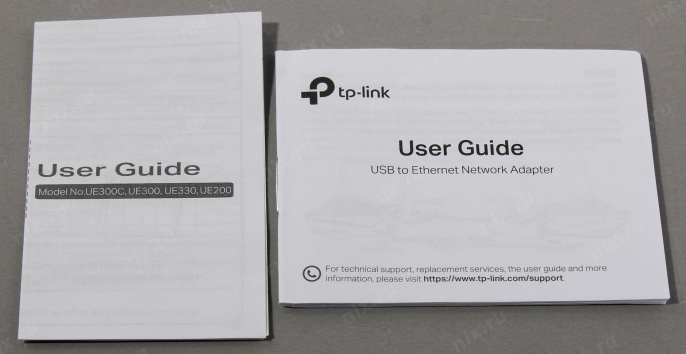 Сетевой адаптер Gigabit Ethernet TP-LINK UE300C USB Type-C