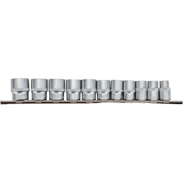Набор торцевых головок 6-гранных (8-19 мм; 3/8"; 11 шт.) ROCKFORCE RF-3111-5(3595)