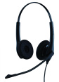 Гарнитура Jabra BIZ 1500 Duo QD, для контактных центров, накладные, проводные, черный [1519-0154]