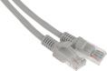 Кабель Cablexpert Патч-корд UTP PP12-1M кат.5e, 1м, литой, многожильный серый 009591