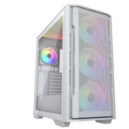 Cougar Корпус Uniface X RGB V2 White, 4x140mm ARGB PWM Fan, ARGB PWM Fan Hub, без БП, E-ATX