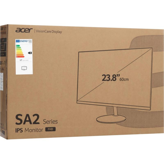 23.8" Монитор Acer SA243YG0bi,  1920x1080,  IPS,  120Гц,  1хHDMI,  черный [um.qs3cd.001]