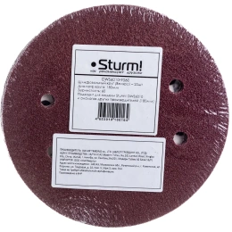 Бумага шлифовальная (20 шт; 180 мм; зерно 60; 8 отверстий) Sturm DWS6010-9060