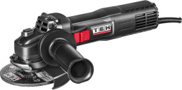 Угловая шлифмашина TEH TG12510VP (диаметр диска:125 мм, мощность: 1000 Вт, регулировка и поддержка постоянных оборотов под нагрузкой, avt-боковая рукоятка)