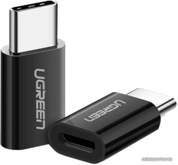 Адаптер UGREEN US157 30391 USB-C to Micro USB Adapter. Цвет: черный