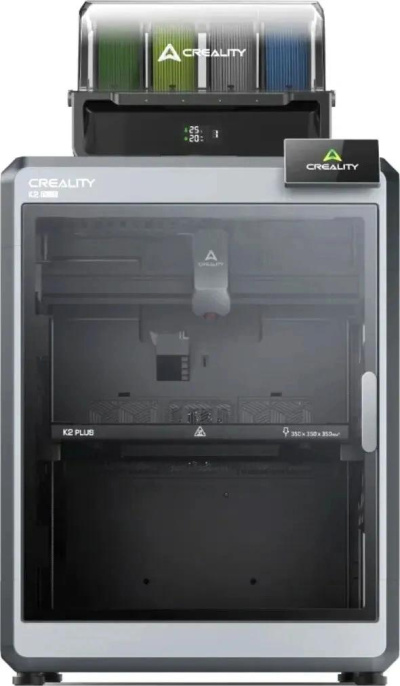 Принтер 3D Creality K 2 Plus Combo 350x350x350мм ABS/PLA/PETG/ASA/Carbon/TPU 50мкм (1002110046)
