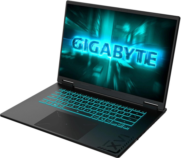 Ноутбук Gigabyte GAMING A16 Core Ultra 9 185H 16Gb SSD512Gb NVIDIA GeForce RTX 5060 8Gb 16" IPS FHD+ 1920x1200 без ОС black WiFi BT Cam EVHS3KZ893SD