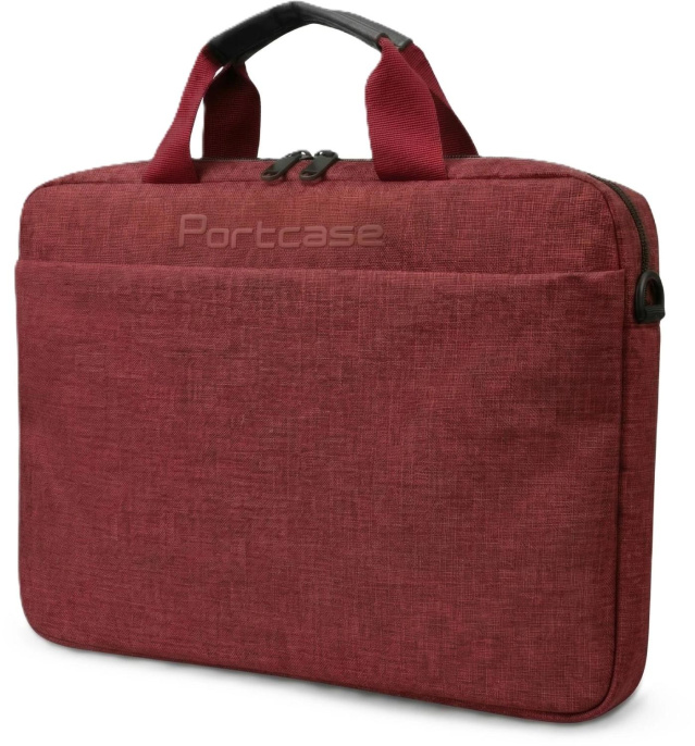 Сумка для ноутбука 14" Portcase KCB-164 красный полиэстер KCB-164RED