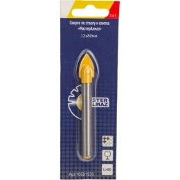 Сверло по стеклу и плитке 12 мм МастерАлмаз 10501333