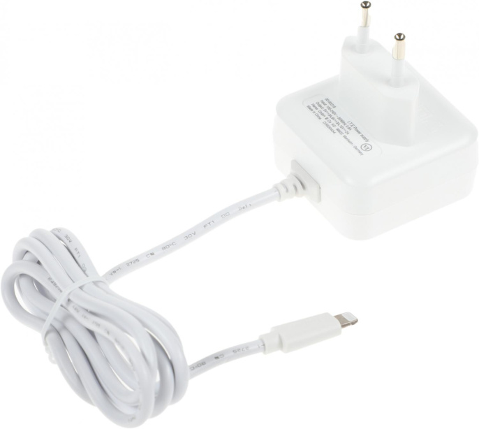 Сетевое зарядное устройство HAMA H-183318, 8-pin Lightning, 30Вт, 3A, белый [00183318]