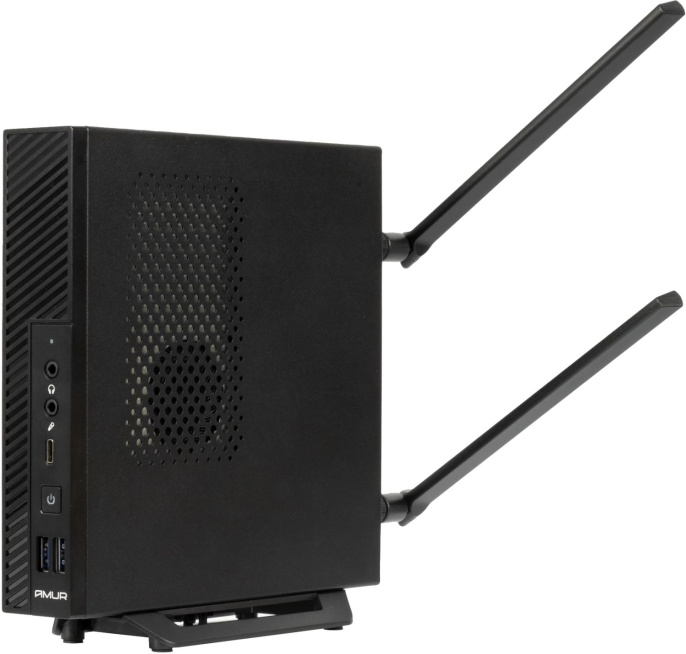 ПК Мини Amur Финвал H6I12 АМУЕ.466219.002 i3 12100 3.3 8Gb SSD256Gb UHDG 730 без ОС GbitEth WiFi BT 120W черный RUS АМУЕ.466219.002 2162599