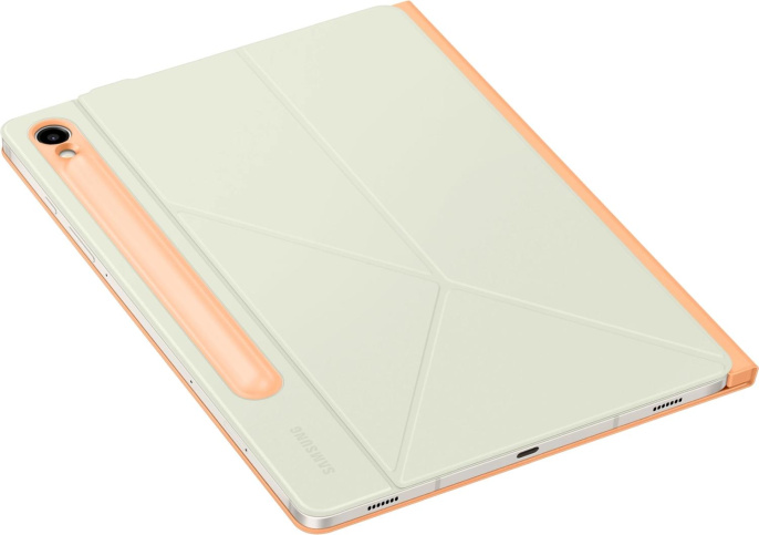 Чехол для планшета Samsung Smart Book Cover, для  Samsung Galaxy Tab S9/S9 FE/S10 FE/S10 Lite, оранжевый [ef-bx710poegru]