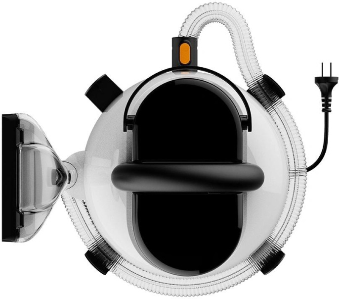 Пылесос моющий Deerma BY 100S BYAD111 400Вт белый/черный