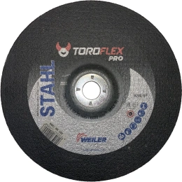 Круг шлифовальный по стали F27 230х6.5х22.23 мм, A24S-BF PRO TOROFLEX 4010362120908