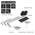 Кронштейн для монитора 13"-34" настольный ExeGate EDM1-3410-02G (газовая пружина, VESA 75x75, 100x100, макс.нагрузка 10 кг, наклон -90°/+90°, поворот -90°/+90°, вращение 360°, 2 способа крепления: сквозное и струбцина, цвет черный) EX300163RUS