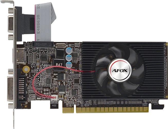 Видеокарта Afox PCI-E AF610-2048D3L7-V8 NVIDIA GeForce GT 610 2Gb 64bit GDDR3 810/1333 DVIx1 HDMIx1 CRTx1 HDCP Ret low profile