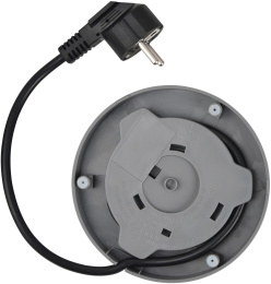 Чайник электрический Polaris PWK 1220C 1.2л. 2200Вт серый корпус: пластик