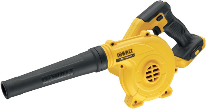 Воздуходувка DeWalt DCV100 DCV100-XJ ручная, аккумуляторный двигатель, 18 В, бесщеточный двигатель, скорость воздуха в раструбе: 80 м/с