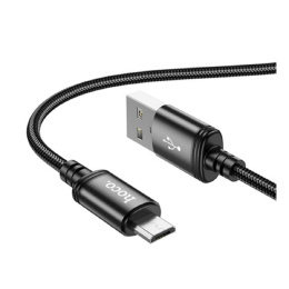 HOCO X89/ USB кабель Micro/ 1m/ 2,4A/ Black (HC-84346)