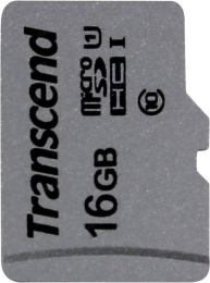 Флеш карта microSD 16GB Transcend microSDHC Class 10 UHS-1 U1, без адаптера , TLC TS16GUSD300S