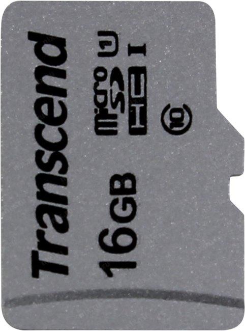 Флеш карта microSD 16GB Transcend microSDHC Class 10 UHS-1 U1, без адаптера , TLC TS16GUSD300S