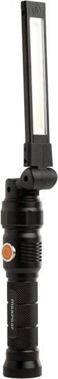 Фонарь MaxPiler MWL-09 (складной, аккумуляторный, 1200-100 Лм, LED SMD+COB, 360*, 3 реж, 5-28 ч, магнит)