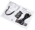 Радиоприемник портативный Hyundai H-PSR140 черный USB microSD