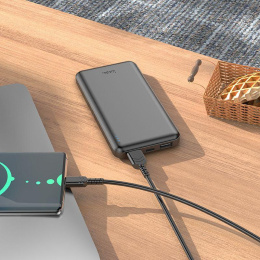 Внешний аккумулятор (Power Bank) Hoco J100 High-ranking,  10000мAч,  черный