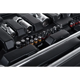 Набор инструментов Inforce 150 предметов 1/2" & 3/8" & 1/4", Сталь Cr-V, Сталь Cr-V, Профессиональный, 06-07-21