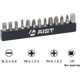 Набор бит 13 шт AIST 00-00017588