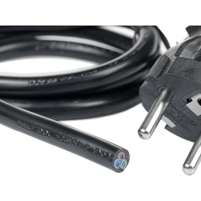 Кабель питания PALMEXX IEC-C13, 3x1.5, CEE 7/7 Schuko, длина 1.5м PA-CABL-3PIN-С13-15
