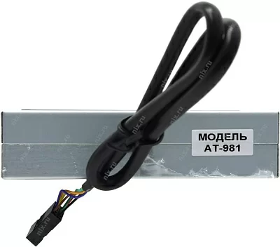 Картридер Aerocool АТ-981 3.5" Internal USB2.0 CF/MD/MMC/SDHC/microSDHC/xD/MS(/Pro/Duo/M2) Card Reader/Writer+1xUSB2.0