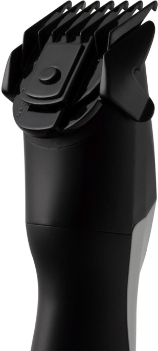 Машинка для стрижки Polaris PHC 1201R черный/серебристый 240Вт насадок в компл:5шт