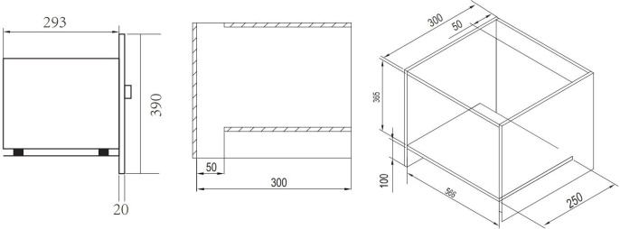 Микроволновая печь Weissgauff HMT-2017 Grill 20л. 700Вт черный встраиваемая