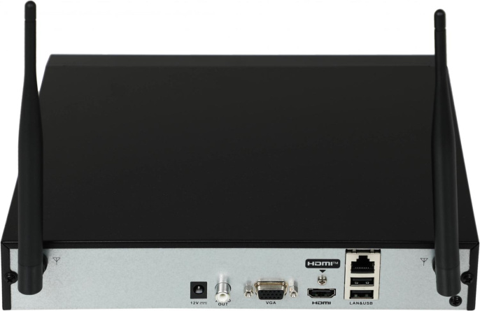 HiWatch DS-N304W(B) 4-х канальный WiFi 2.4ГГц IP-регистратор