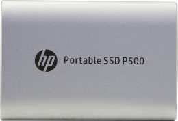 Внешний SSD HP P500 1TB Type-C, 420/260Mbps, 6K/19K IOPs, TBW 500TB, MTBF 2000000 hours, silver, в комплекте кабель + переходник USB - Type C 1F5P7AA#ABB