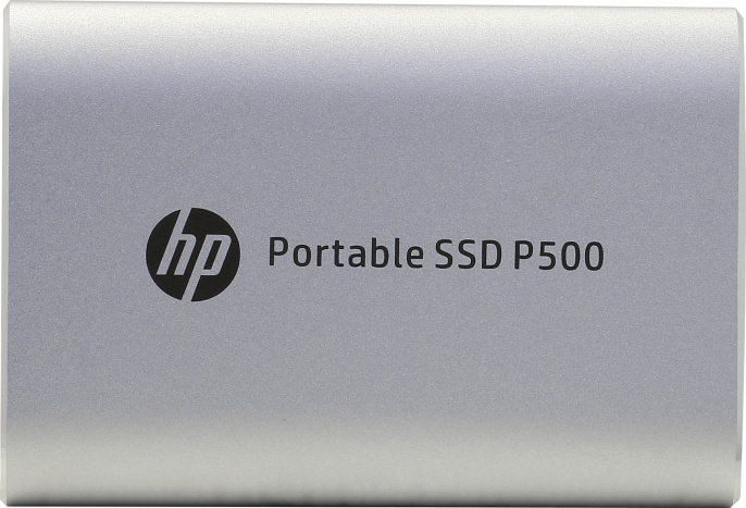 Внешний SSD HP P500 1TB Type-C, 420/260Mbps, 6K/19K IOPs, TBW 500TB, MTBF 2000000 hours, silver, в комплекте кабель + переходник USB - Type C 1F5P7AA#ABB