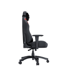 Кресло игровое Anda Seat Luna series цвет черный с красными вставками, размер L 110кг , материал ПВХ модель AD18