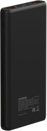 Внешний аккумулятор (Power Bank) Digma DGPF10C,  10000мAч,  черный [dgpf10c22pbk]