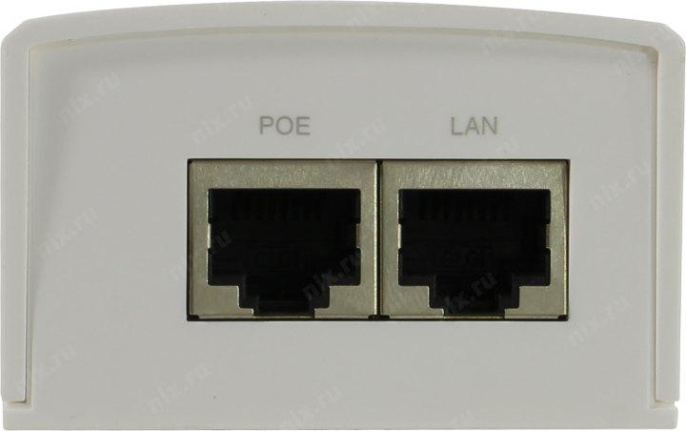 PoE адаптер/ 48V Passive POE adapter, maximum 24W power supply, 2 Giga Ethernet port POE4824G